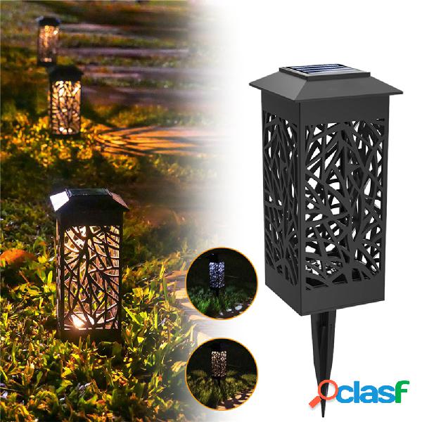 LED Solar Paisagem Lawn Lamp Torch Garden Lantern Light