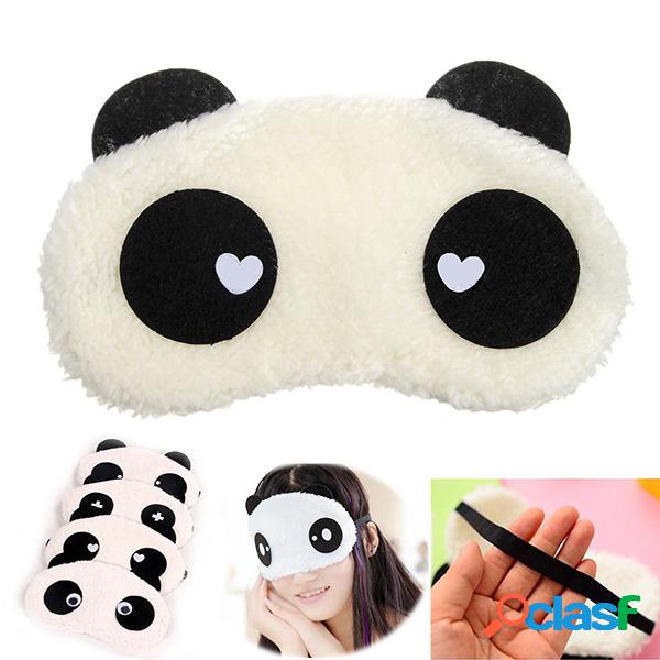 Lovely Panda Pattern Eye Mask Cute Travel Resting Eyeshade