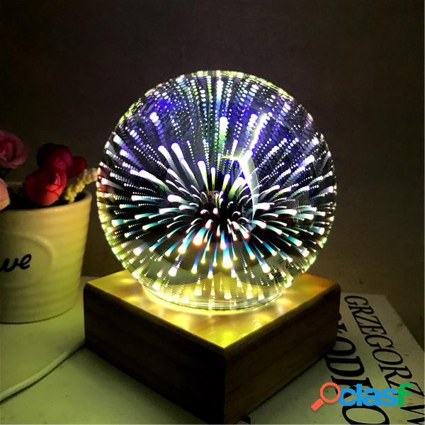 Magic USB Sphere Lightning Lamp Light Party Glass Colorful