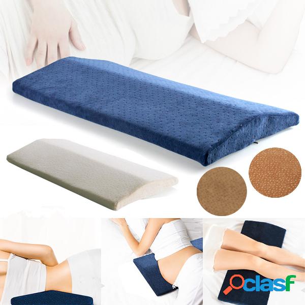 Memory Foam Sleeping Lumbar Pillow Waist Back Support Pad