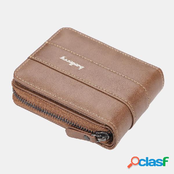 Men Wallet Zipper Card Holder Bolsa Curta