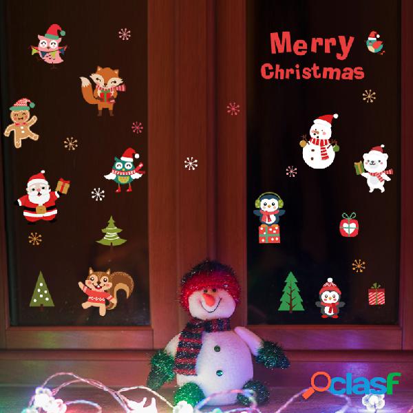 Miico SK6038 Adesivo de Natal Novetly Dos Desenhos Animados