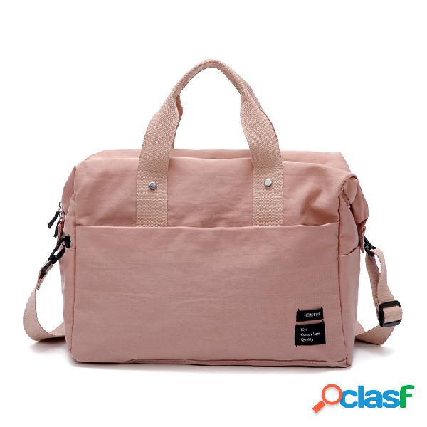 Mulheres Casual Nylon Armazenamento de Viagem Bolsa Roupas