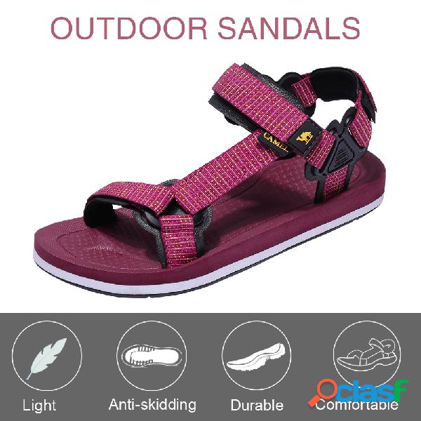 Mulheres Outdoor Strap ajustável Sandálias ocasionais