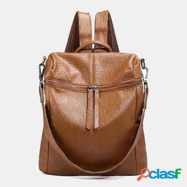 Mulheres anti roubo mochila bolsa ombro Bolsa mochila