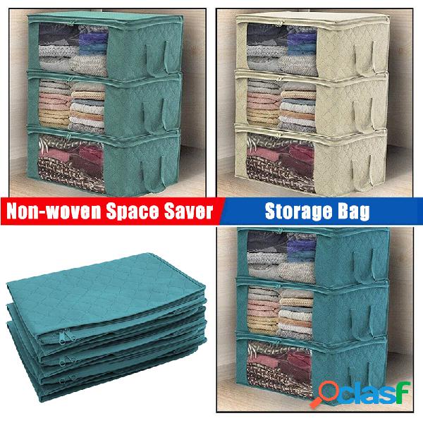 Não-tecido Space Saver Clothes Quilt Blanket Storage Bolsa