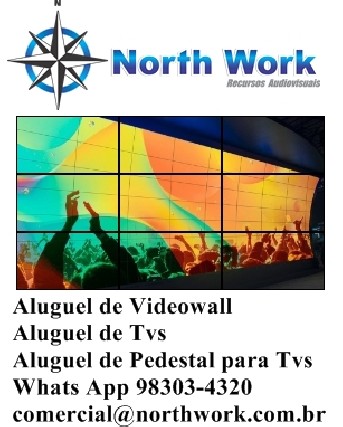 North work Aluguel Tv de Led, Pedestal de Tv