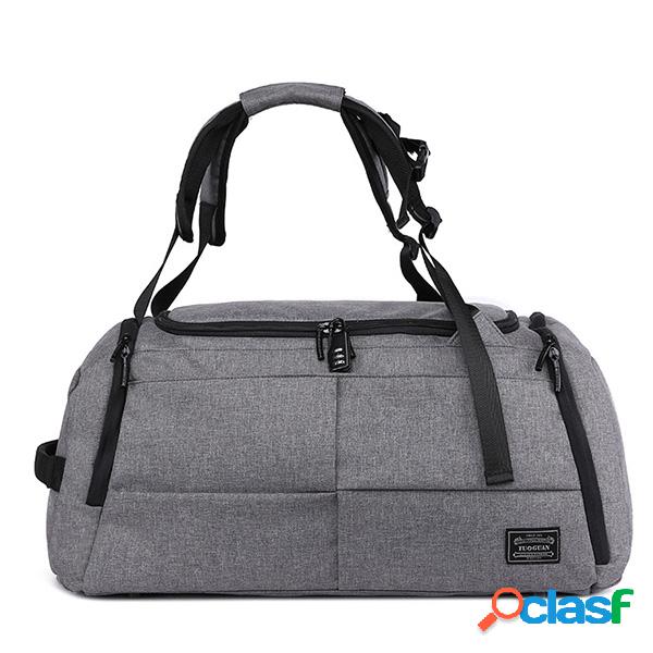 Oxford Grande Capacidade Bolsa de Viagem Curta Sacola de
