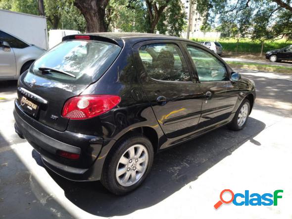 PEUGEOT 207 XR 1.4 FLEX 8V 5P PRETO 2009 1.4 FLEX