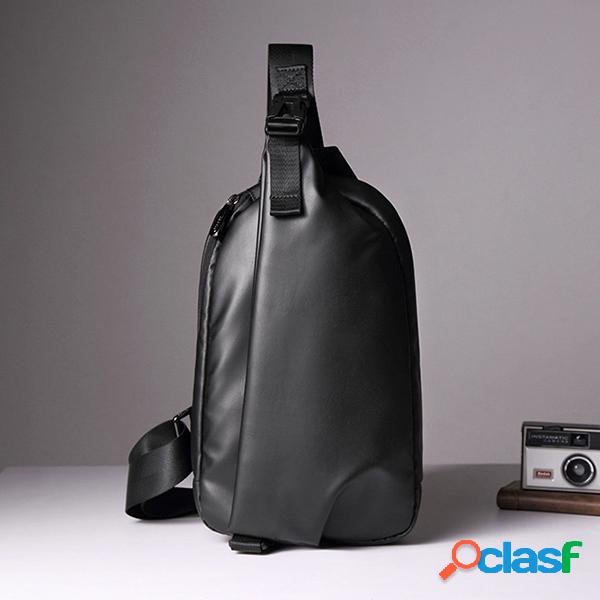 Peito de ombro impermeável casual Bolsa Sling Bolsa