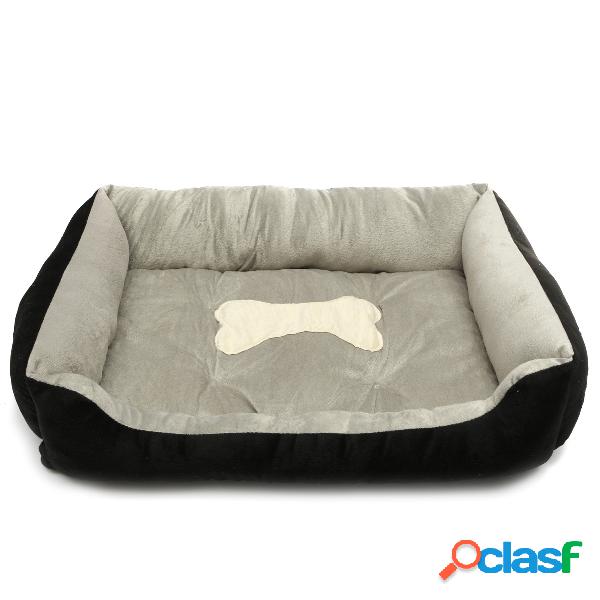 Pet Dog Warm Nest Bed Puppy Cat Soft Fleece Cozy Mat Pad