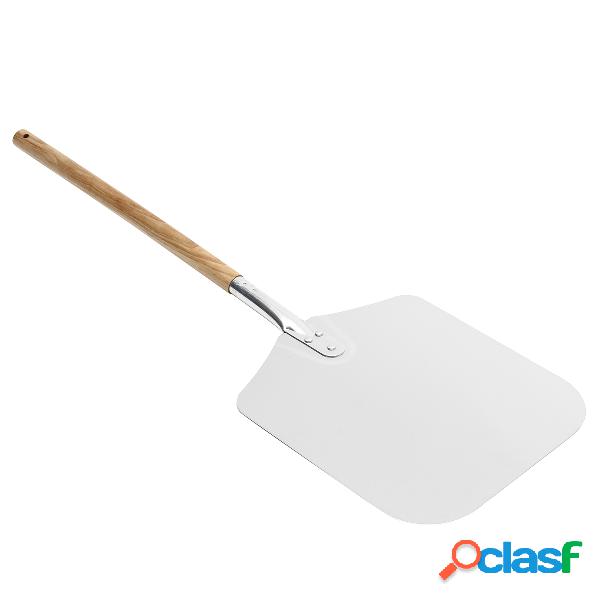 Proffesional Pizza Oven Peel Paddle 90cm alça de madeira