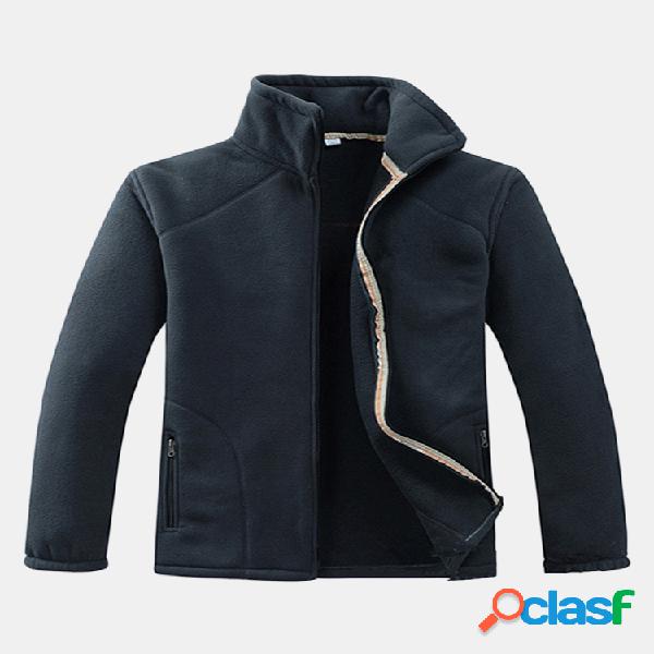 Revestimentos Outdoor Polar Fleece Windproof Warm