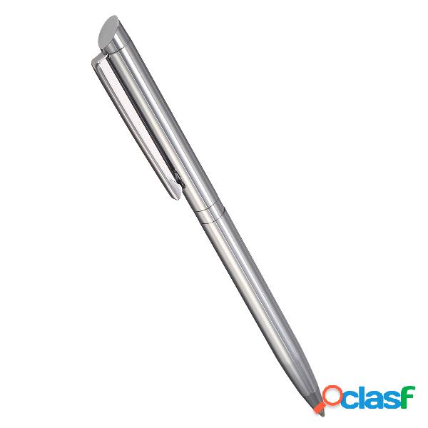 Rotating Metal Ballpoint Pen Caneta esferográfica de aço