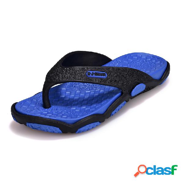 Sandália Antiderrapante Clip Toe Casual Masculina