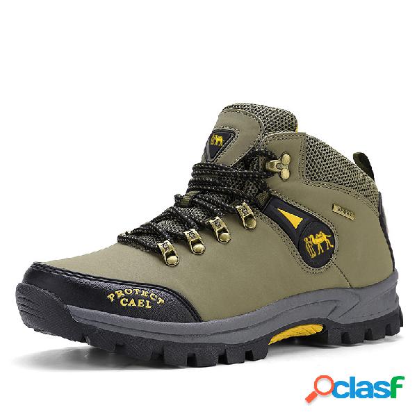 Sapatos Masculinos de Passeio Teto Alto ao Ar Livre