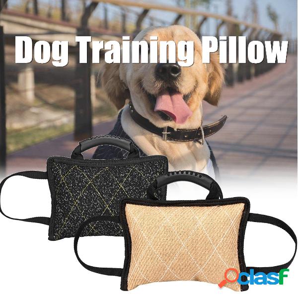 Serapilheira Pet Dog mastigar Formação Pillow Durable Bite