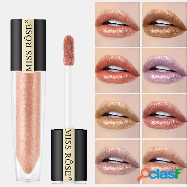 Shimmer Lip Gloss Líquido impermeável Batom Hidratante