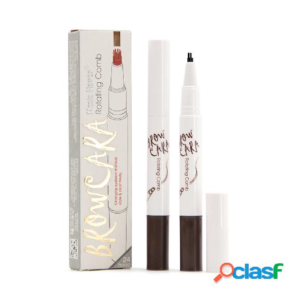 Sobrancelha Creme Tintura Sobrancelha Caneta Long-Lasting 3D