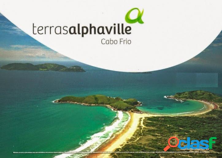 TERRENO NO CONDOMINIO ALPHAVILLE EM CABO FRIO