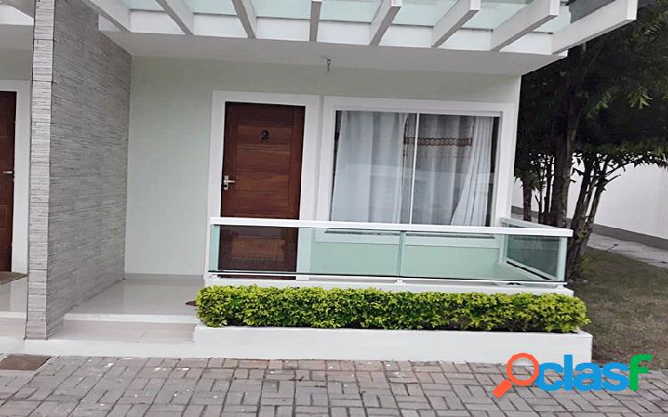 ÓTIMA CASA DUPLEX EM CONDOMÍNIO 2 QUARTOS A 1KM DA PRAIA