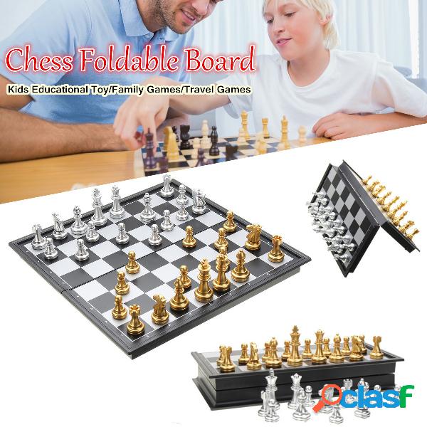 Tabuleiro de xadrez dobrável da xadrez internacional