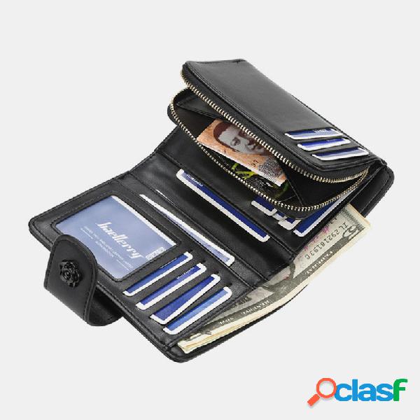Tassel Argyle Multi-slots Casual Card Holder Carteira Bolsa