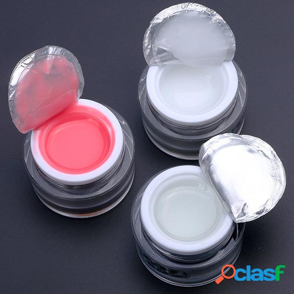 UV Nail Model Glue Base Extended Gel White Red Clear