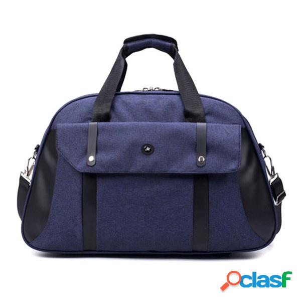 Vintage Nylon Viagens Bolsa Light Holdall Bolsa