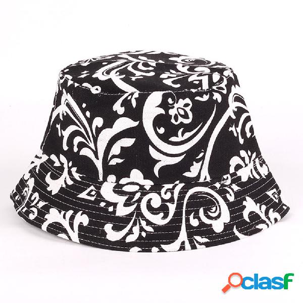 Visor floral multicolor dos homens das mulheres sol Chapéu