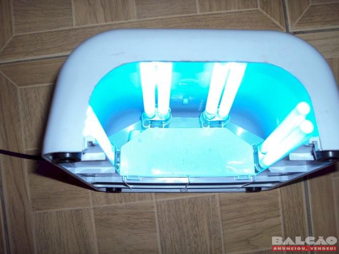 Cabine Estufa Uv Maquina Secar Unha Manicure 36w 110v Mega