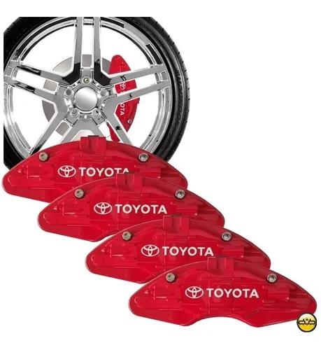 Capa Pinça De Freio Toyota Esportiva 4 Peça Vermelha