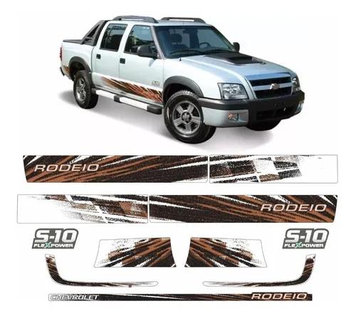 Kit Adesivo Faixa Chevrolet S10 Rodeio 2011 Flex Ou Diesel