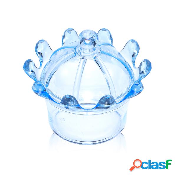 12 Pçs / set Plástico Coroa Caixa De Doces De Chocolate De