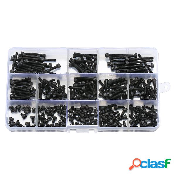 260 Pcs M3 12.9 Grau De Aço Carbono Hex Soquete Cap