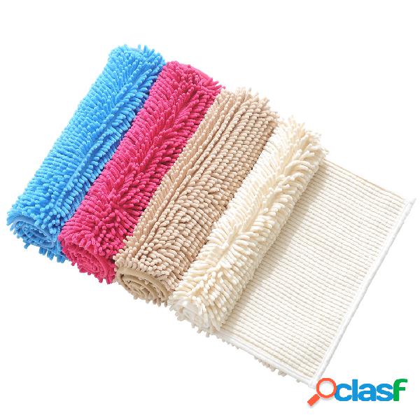 40x60 cm Chenille Anti-slip Tapete Banheiro Cozinha Forte