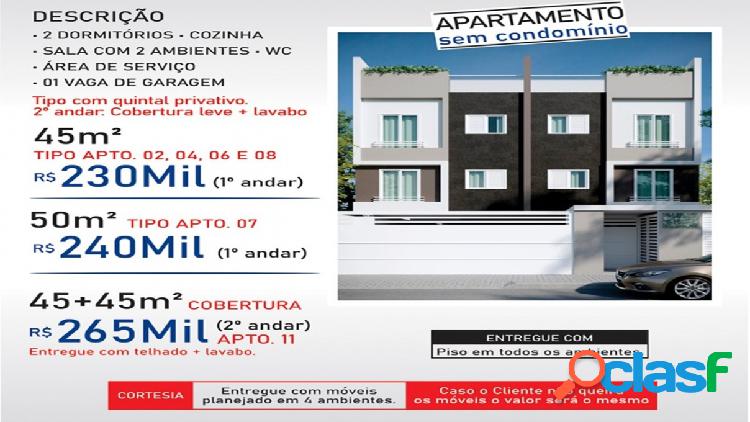 Apartamento sem Condomínio - Venda - Santo AndrÃ© - SP -