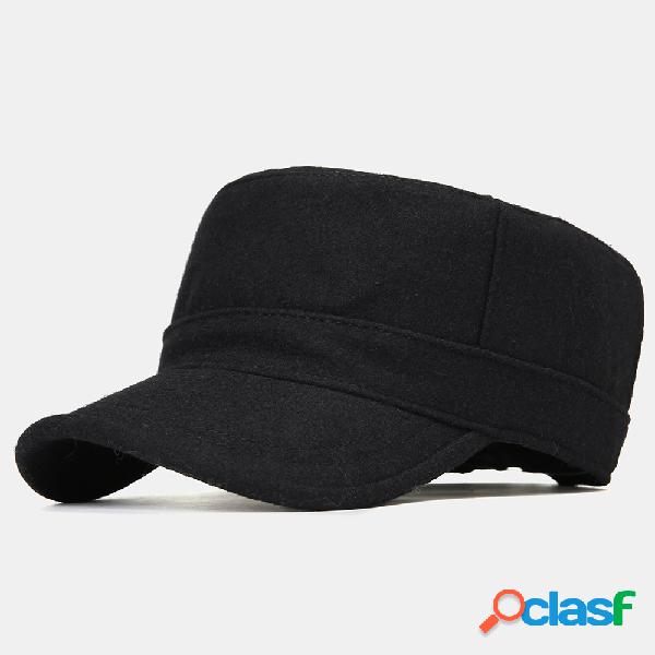 Chapéu liso quente de algodão para homens e mulheres
