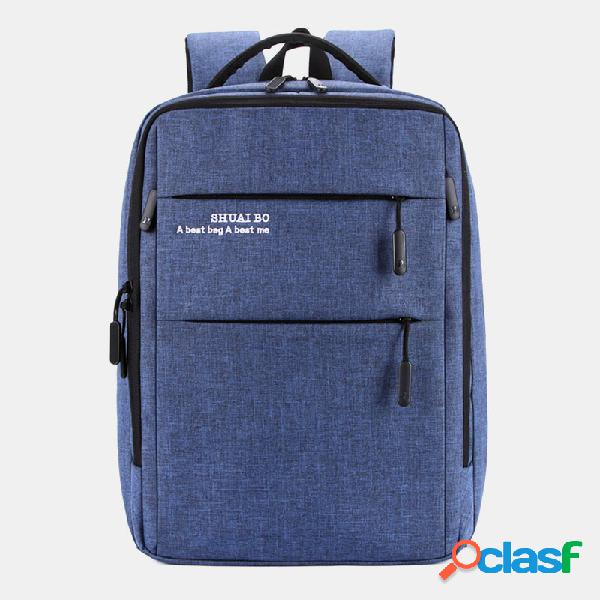 Classic Negócios Mochilas Laptop de estudantes com