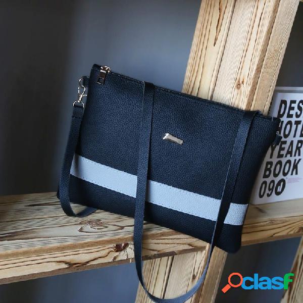 Crossbody de lona multifuncional de grande capacidade Bolsa