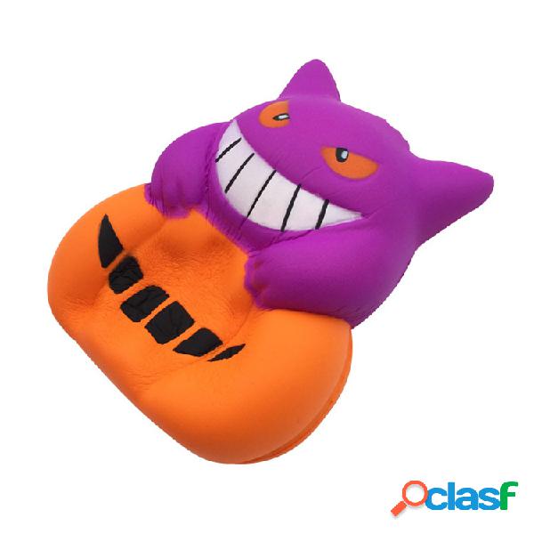 Dia das Bruxas Diabo Abóbora Squishy Dom Toy