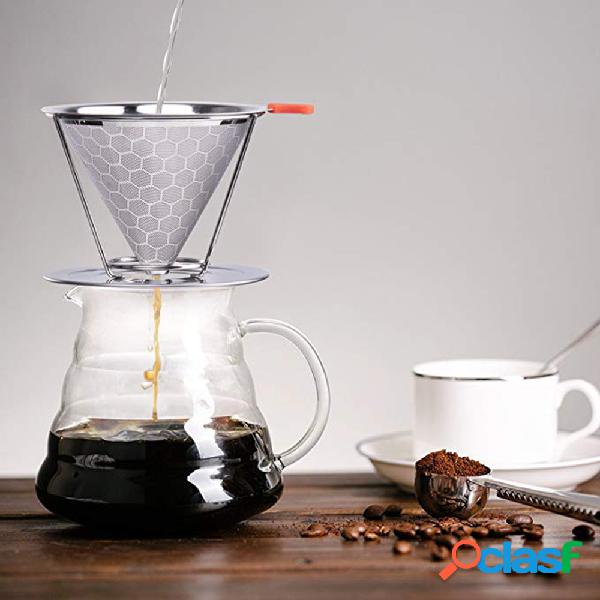 Gotejamento de café de aço inoxidável do café do filtro