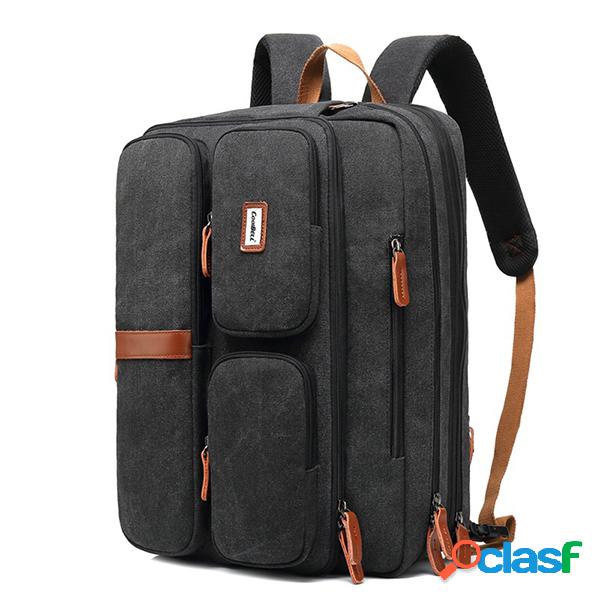 Homens Multifuncional Mochila Laptop À Prova D 'Água