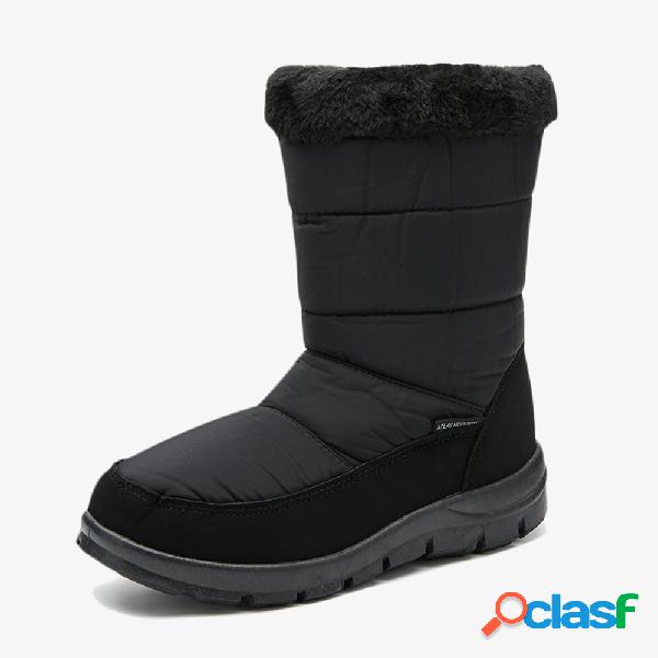 Inverno impermeável zipper zipper quente antiderrapante