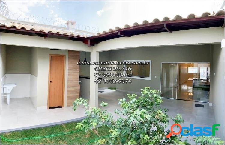 Linda casa em construção no Jd Atlantico ! 3 Suites !