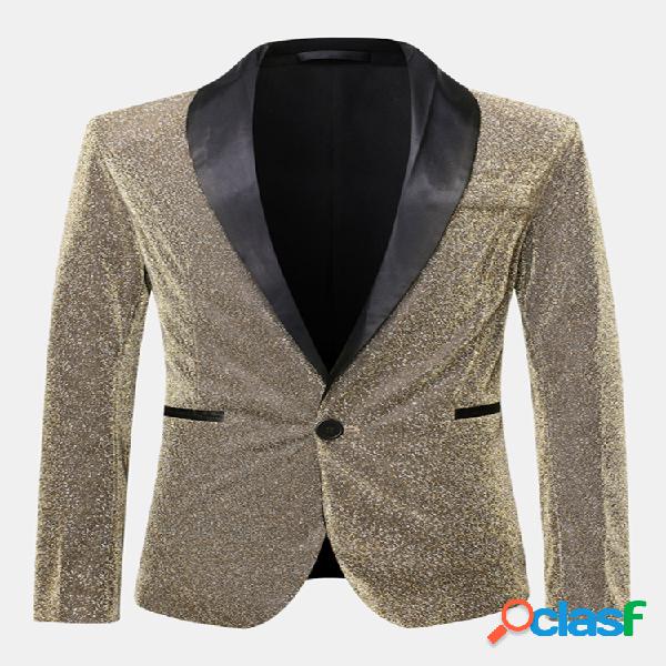 Mens Cool Style Twinkling Brilho Cerimônias de casamento