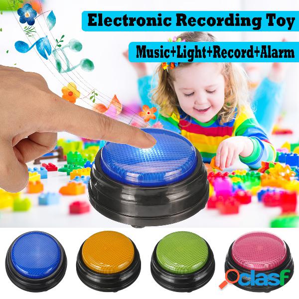 Squeeze Led Recordable Talking Sound Button Game Buzzer For