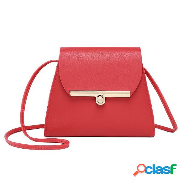 Telefone de couro Pu de mulheres Bolsa Crossbody Bolsa