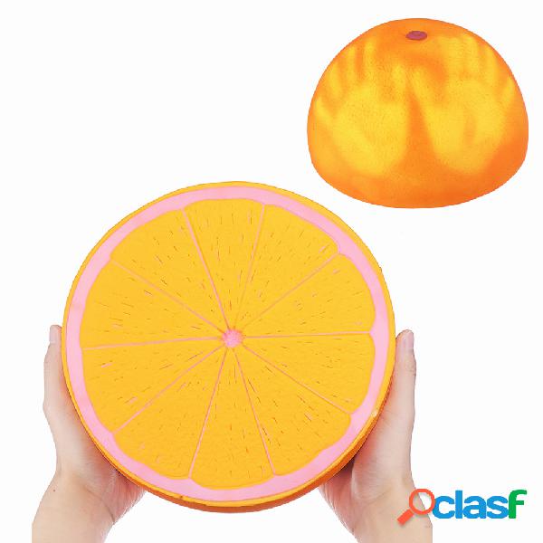 Temperatura Sensing Enorme Laranja Squishy Lento Rising Toy