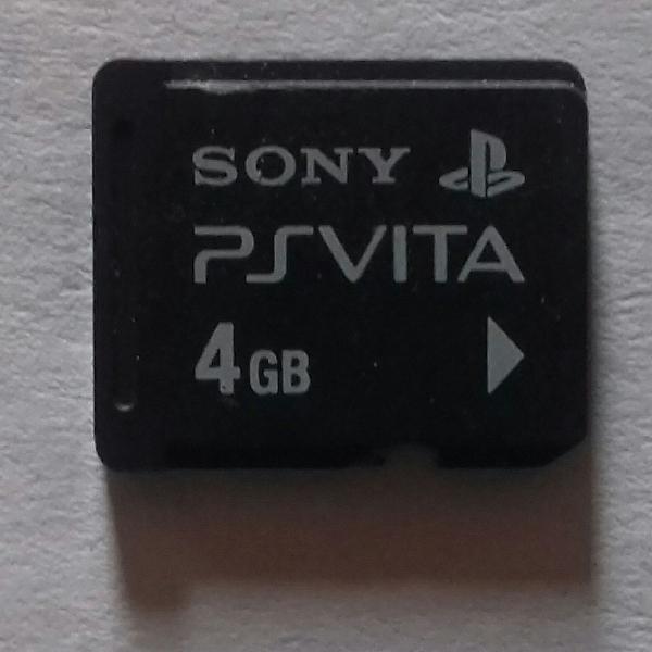 Cartão de memoria do psvita 4gb